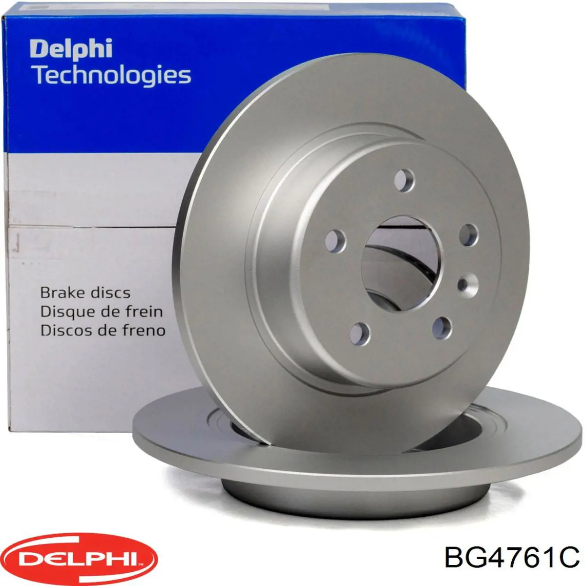 BG4761C Delphi disco de freno trasero
