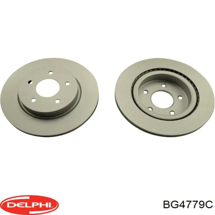 BG4779C Delphi disco de freno trasero