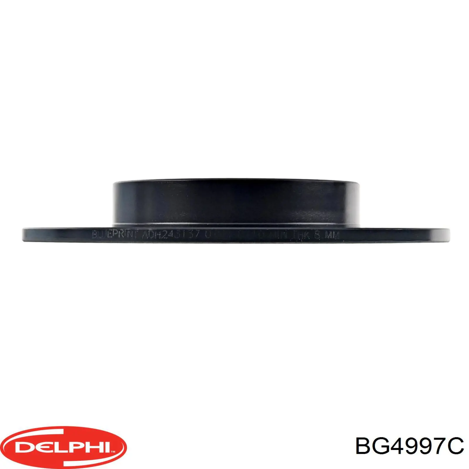 BG4997C Delphi disco de freno trasero