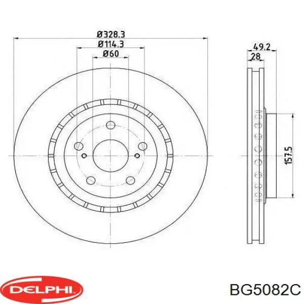 Comprar 8DD355134961 HELLA Disco de freno trasero
