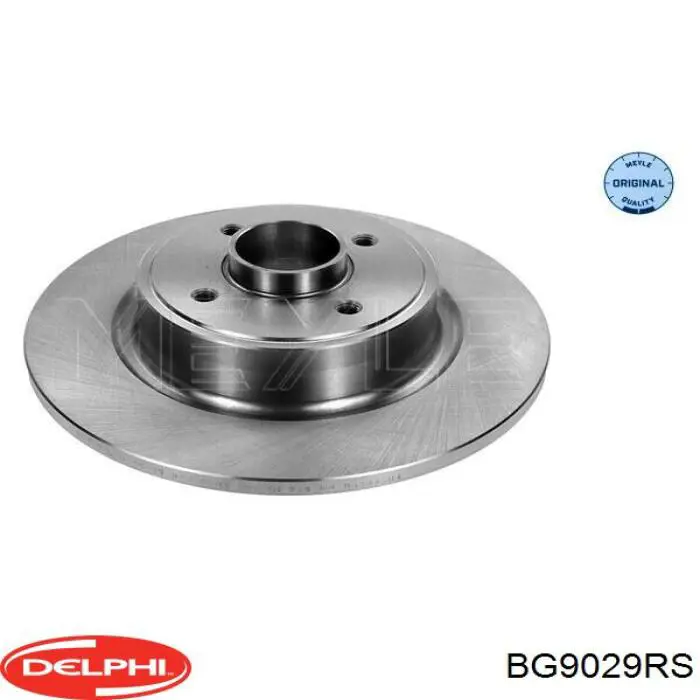 Disco de freno trasero BG9029RS Delphi