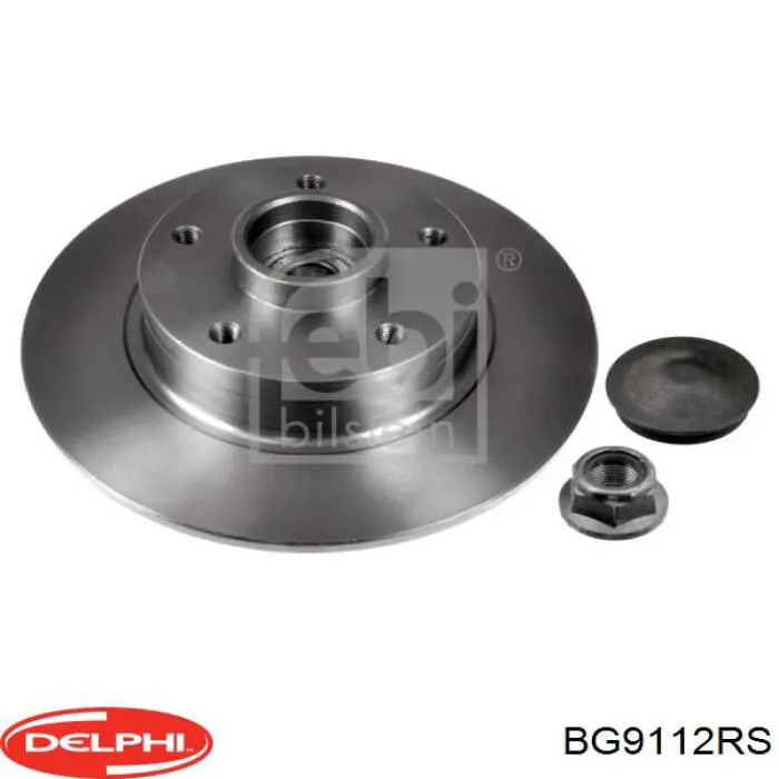 Comprar BG9112RS Delphi Disco de freno trasero