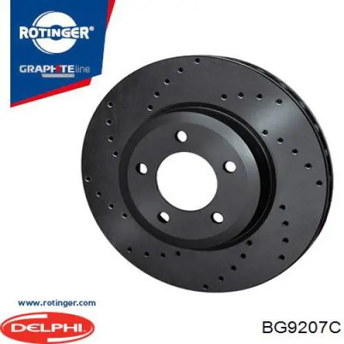 Frenos delanteros Delphi BG9207C precio, desde 236,27 EUR