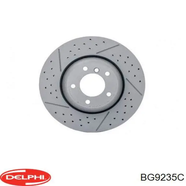Disco de freno delantero Borg&beck BBD5976S