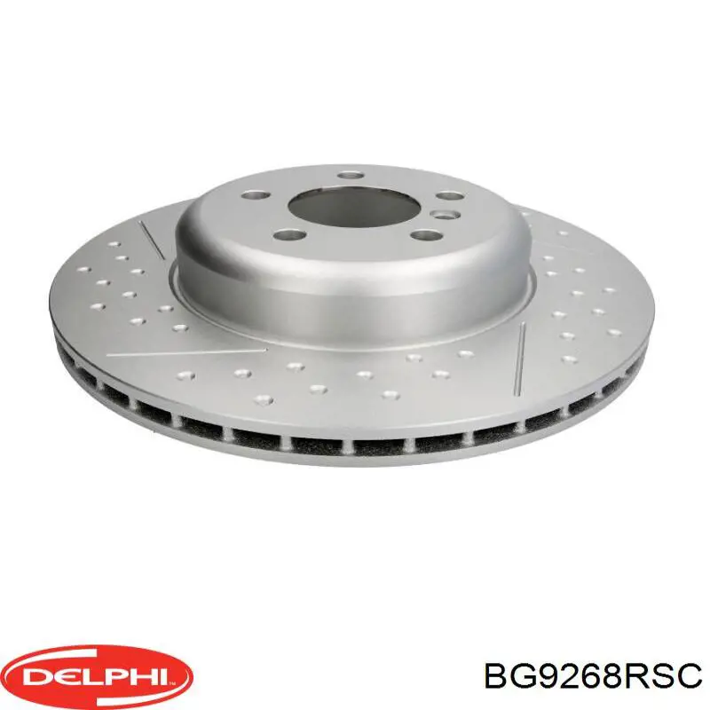 Disco de freno trasero Delphi BG9268RSC precio, desde 84,56 EUR