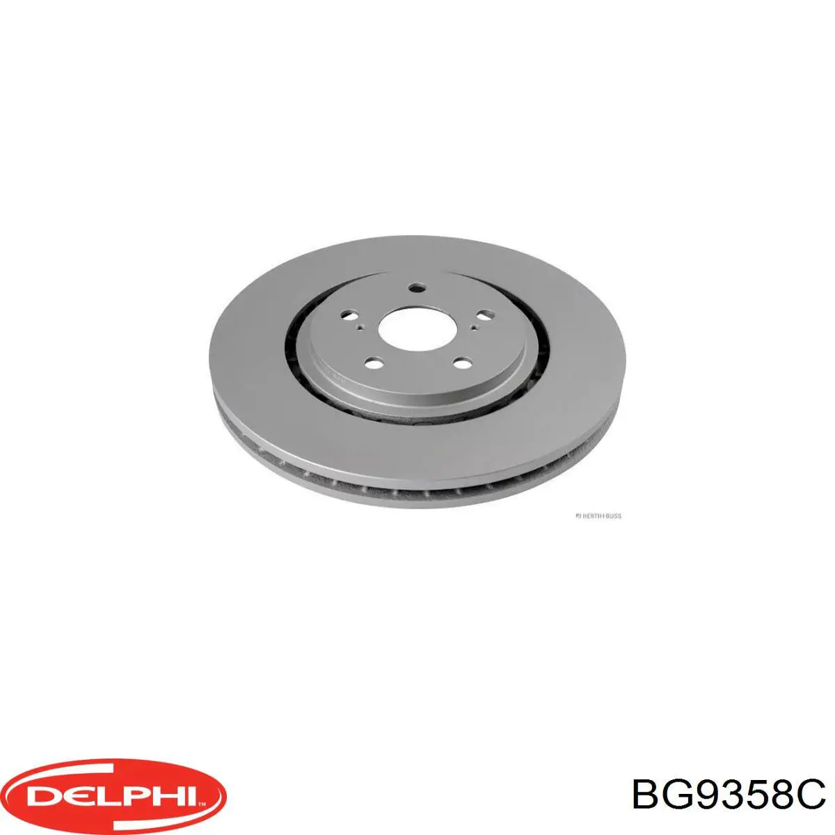 Comprar BG9358C Delphi Freno de disco delantero