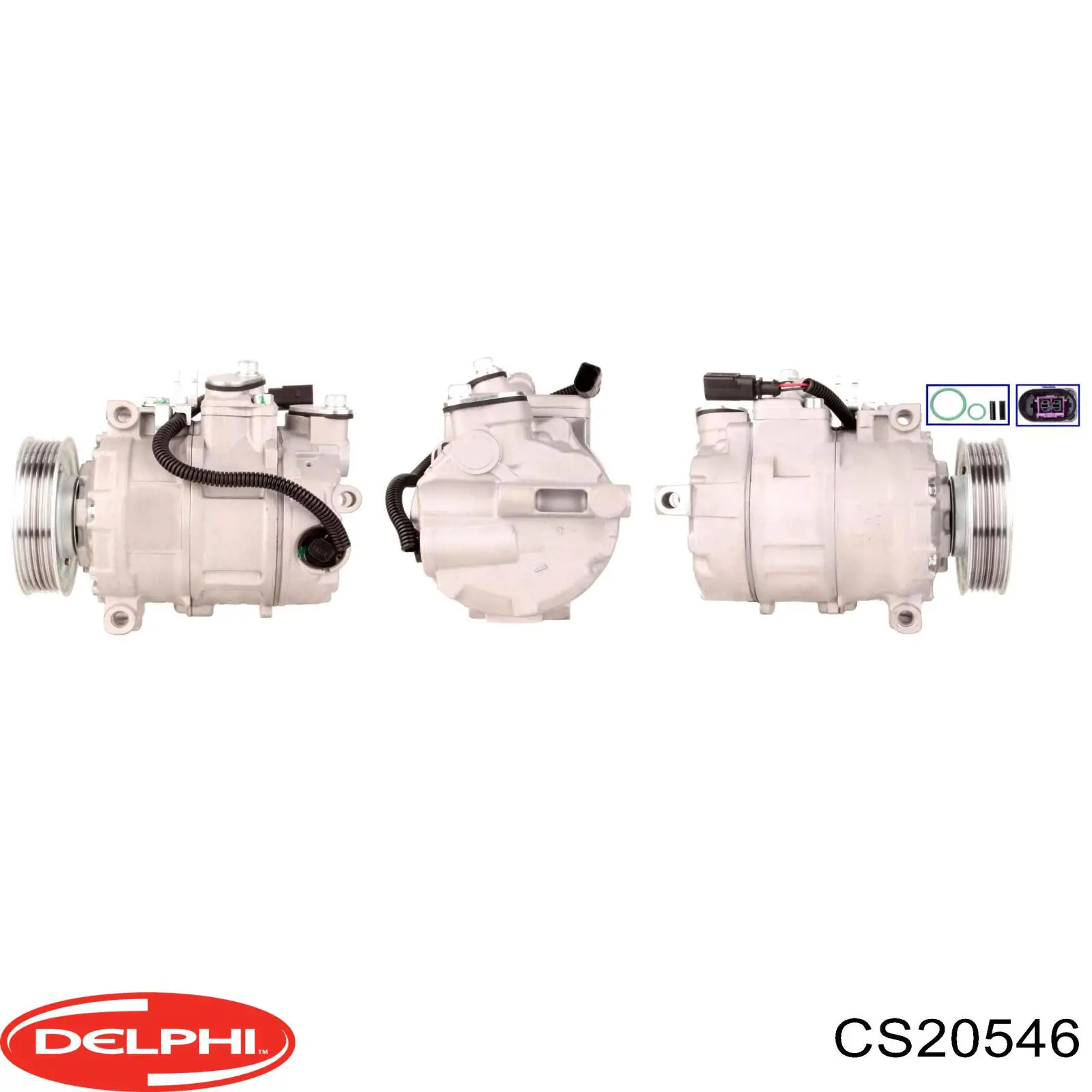 CS20546 Delphi compresor de aire acondicionado