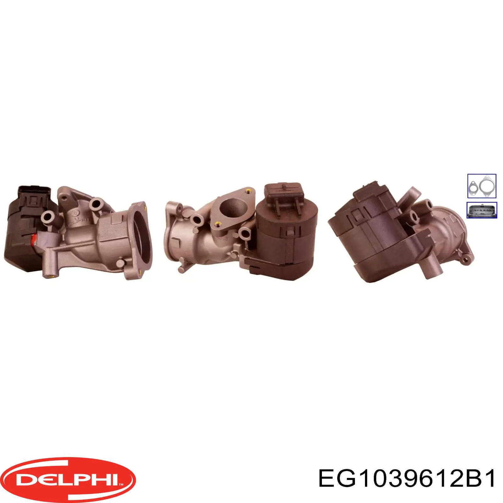 Válvula EGR EG1039612B1 Delphi