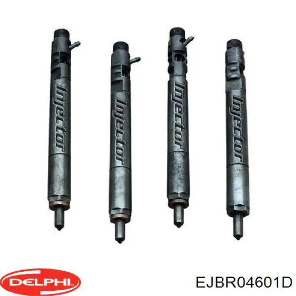 EJBR04601D Delphi inyector de combustible