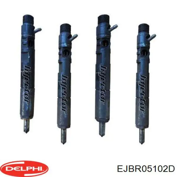 EJBR05102D Delphi Inyector de combustible