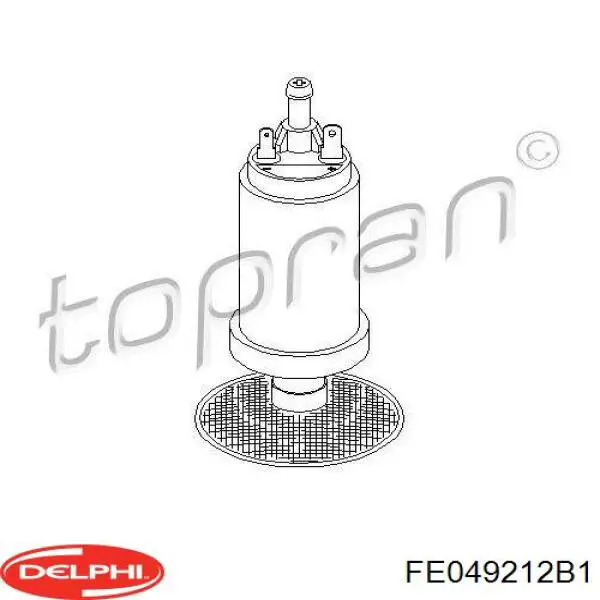 Bomba de combustible Engitech ENT100009