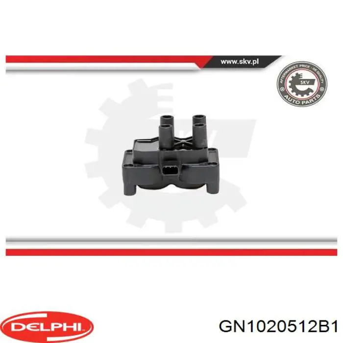 Bobina GN1020512B1 Delphi
