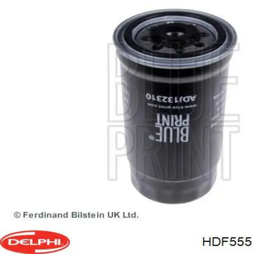 Filtro de combustible HDF555 Delphi