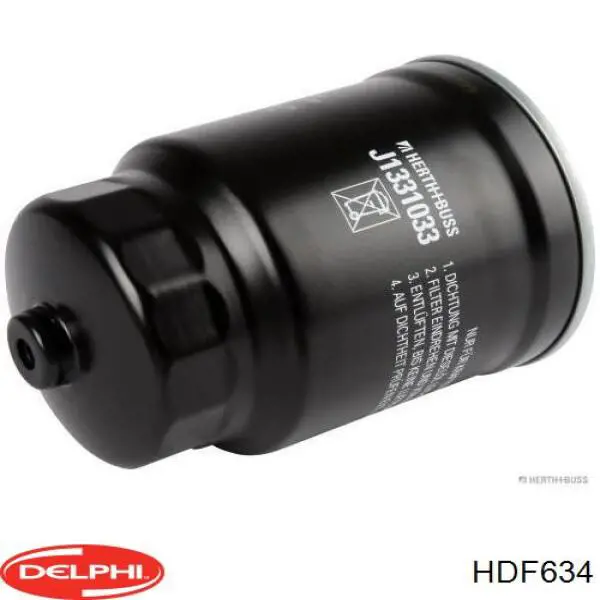 HDF634 Delphi filtro combustible