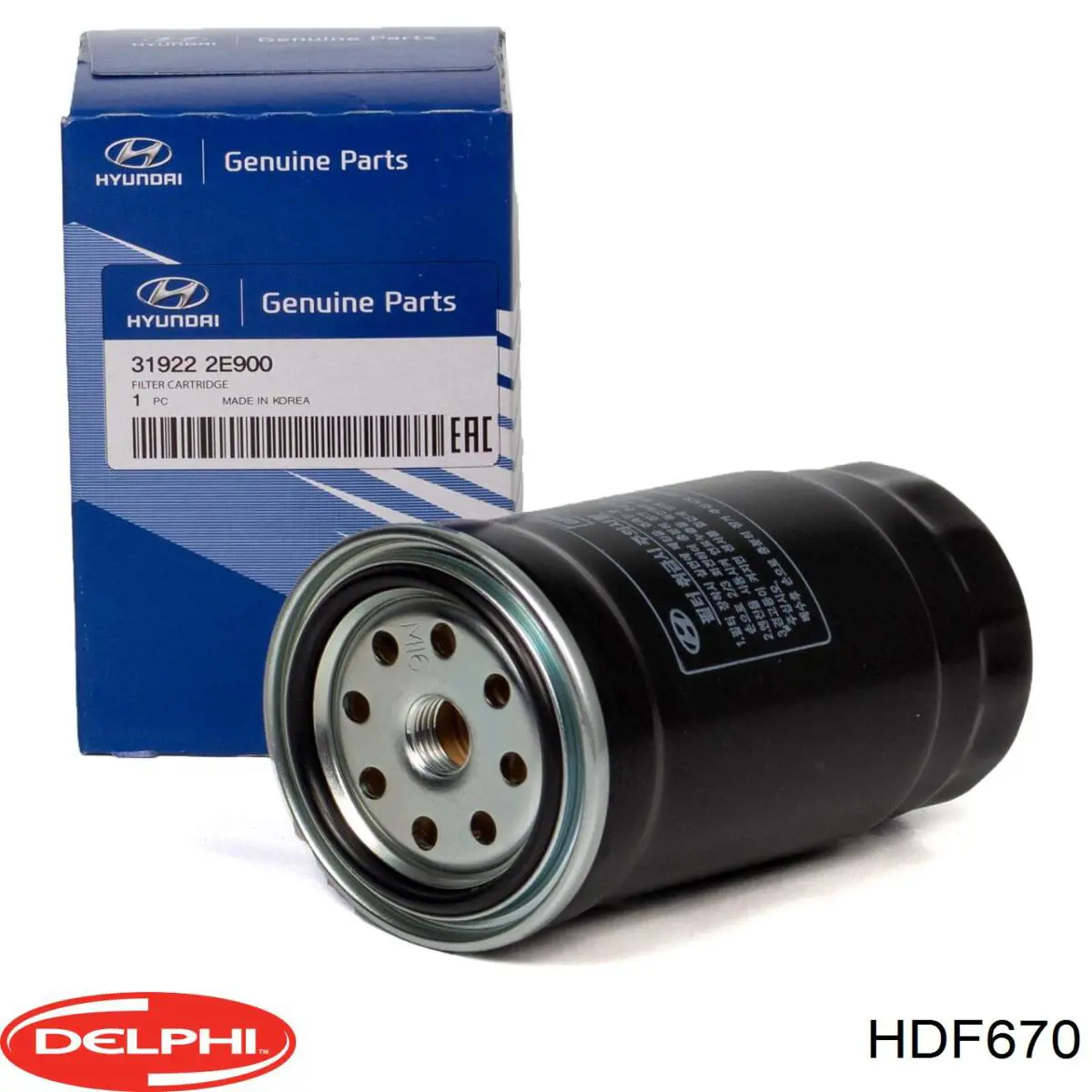 HDF670 Delphi filtro combustible