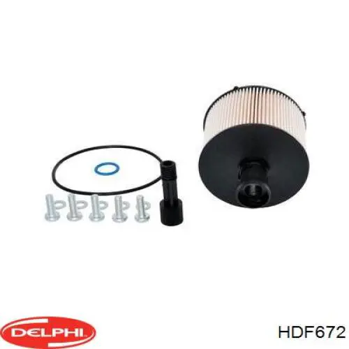 HDF672 Delphi filtro combustible