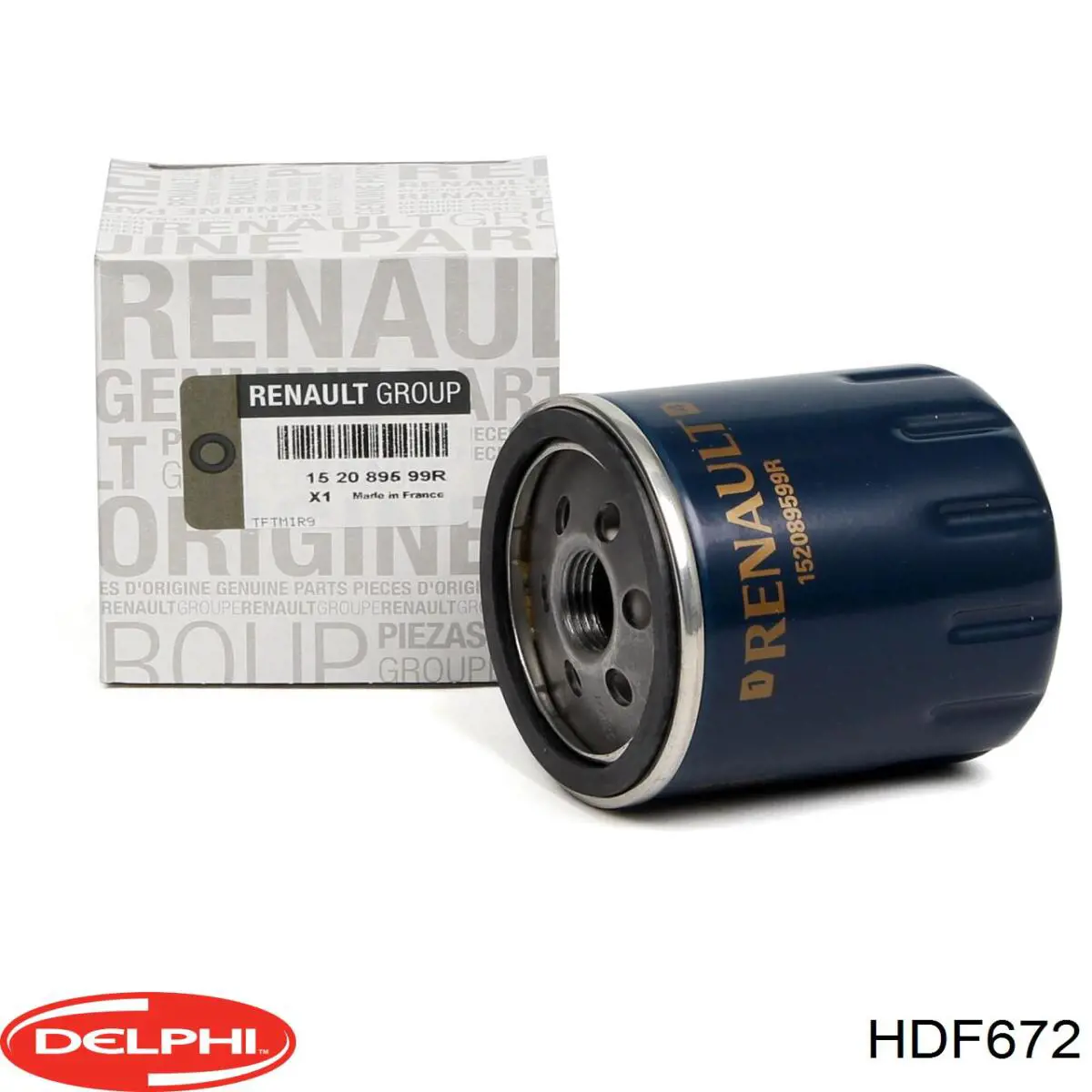 Filtro de gasoil Delphi HDF672