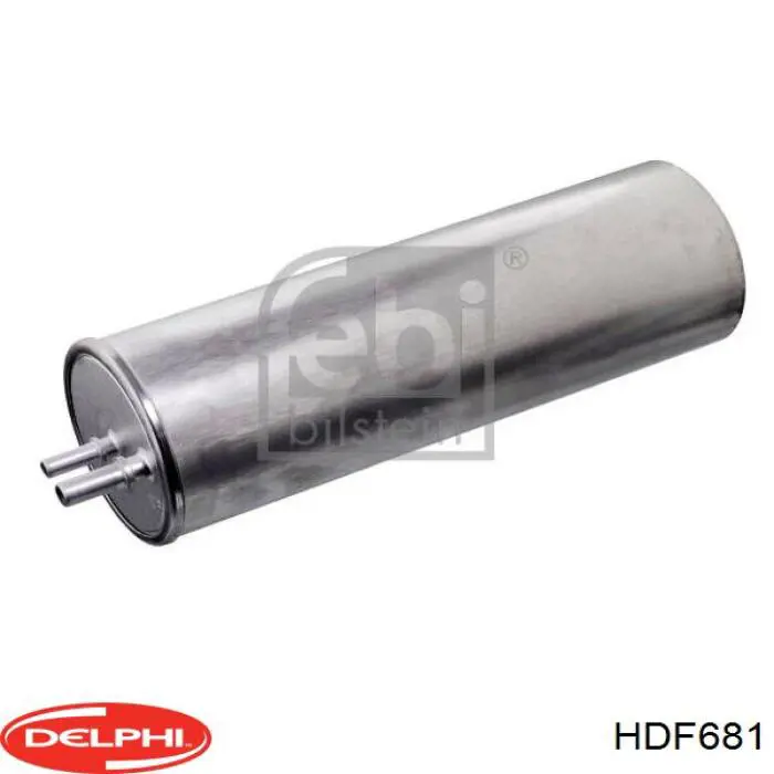 Filtro de combustible HDF681 Delphi