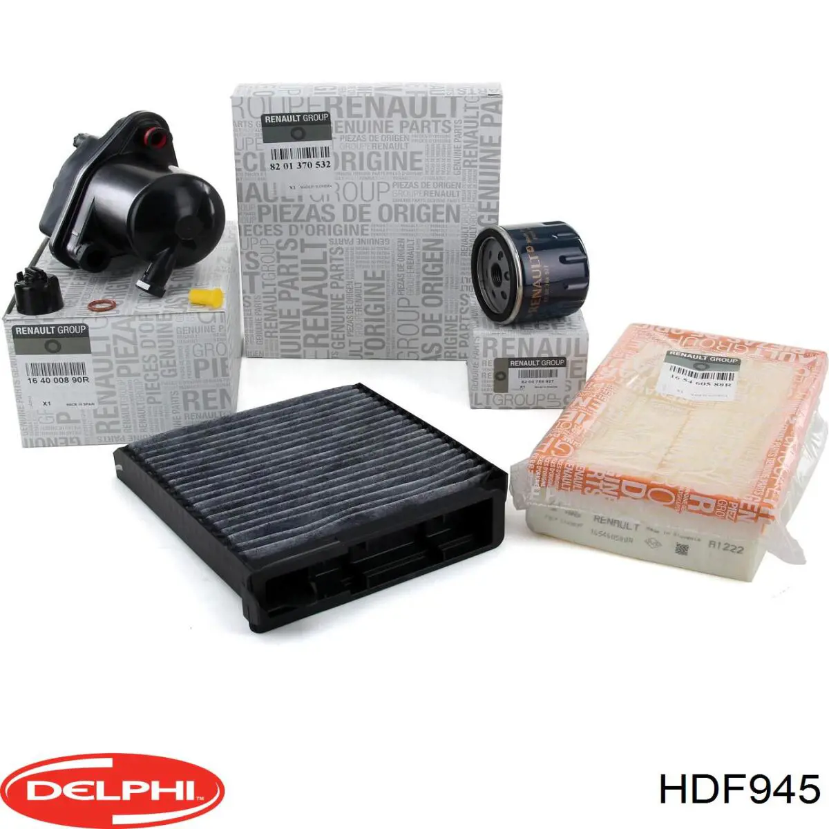 HDF945 Delphi filtro combustible