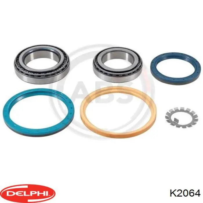 K2064 Delphi kit de embrague (3 partes)