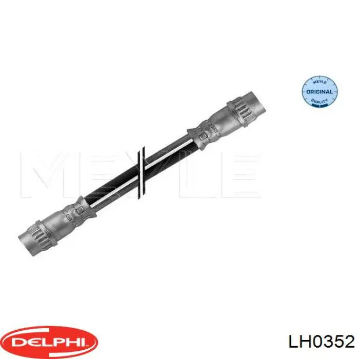 E168088 Peugeot/Citroen Tubo flexible de frenos trasero derecho 