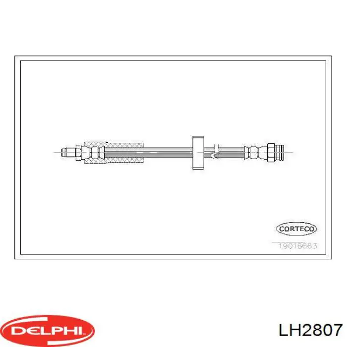 1623258480 Peugeot/Citroen tubo flexible de frenos trasero