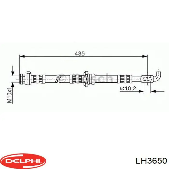 Comprar 331232 Adriauto Latiguillos de freno delantero