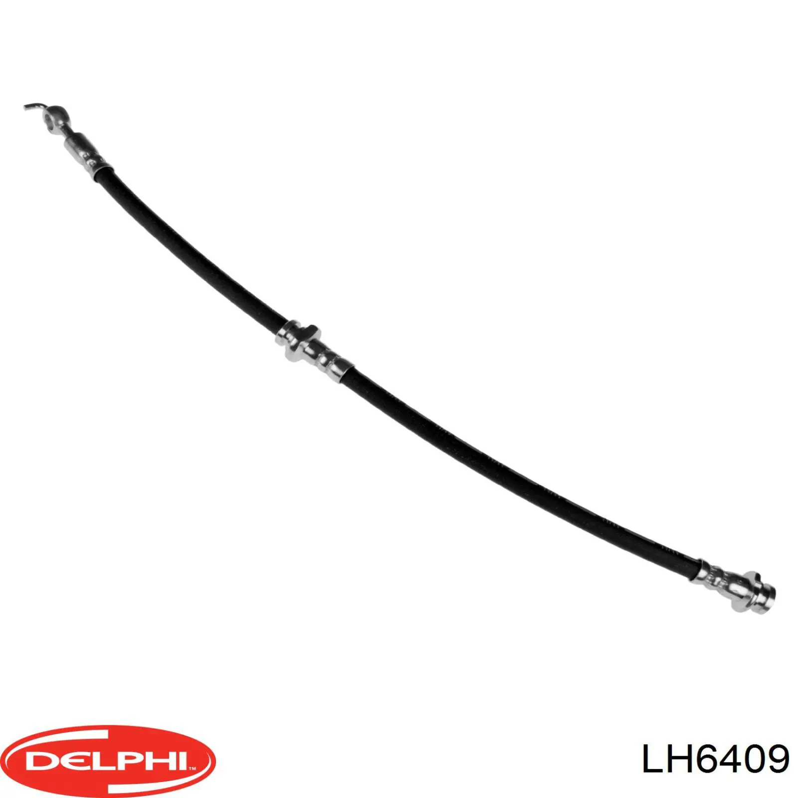LH6409 Delphi latiguillos de freno delantero izquierdo