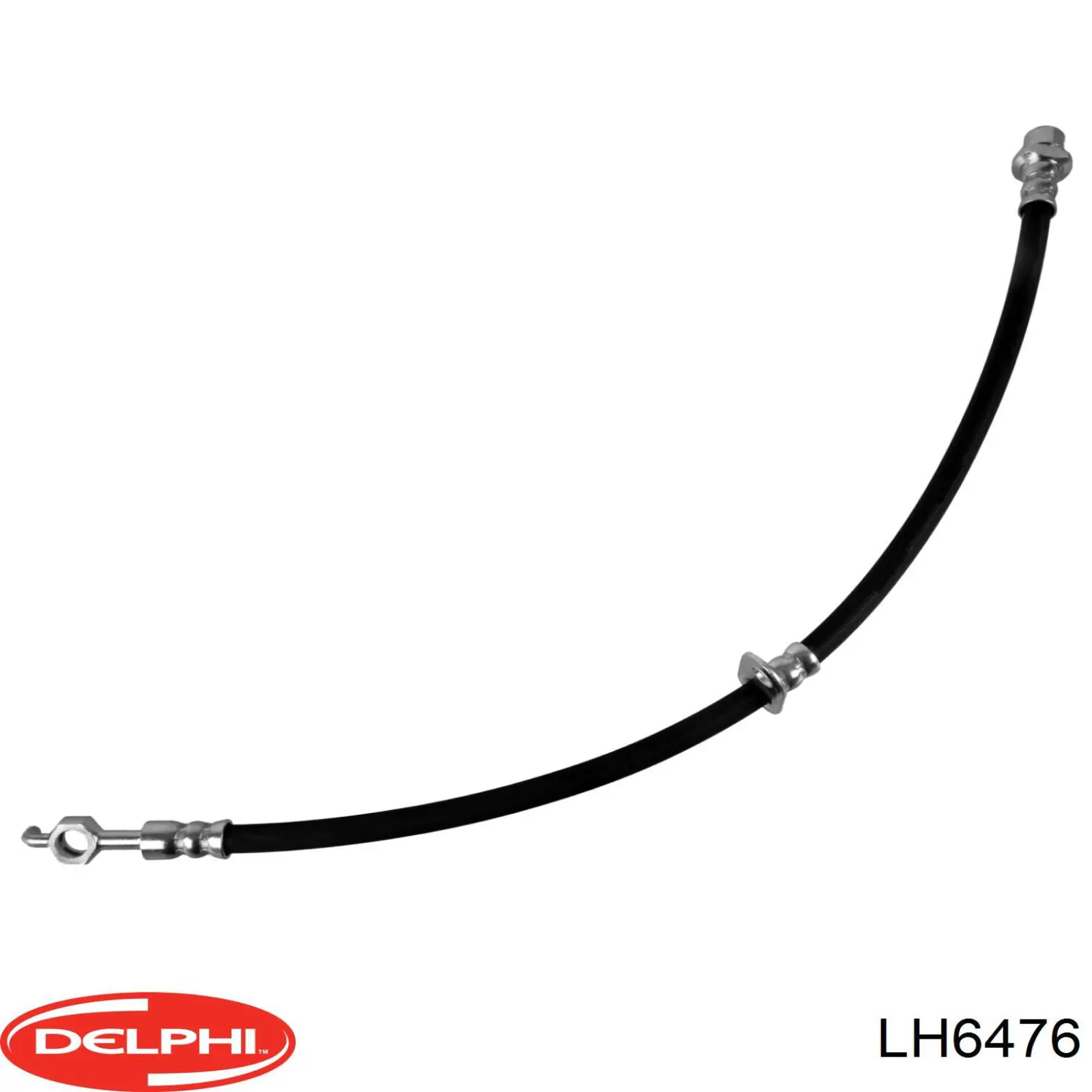 LH6476 Delphi latiguillos de freno delantero izquierdo