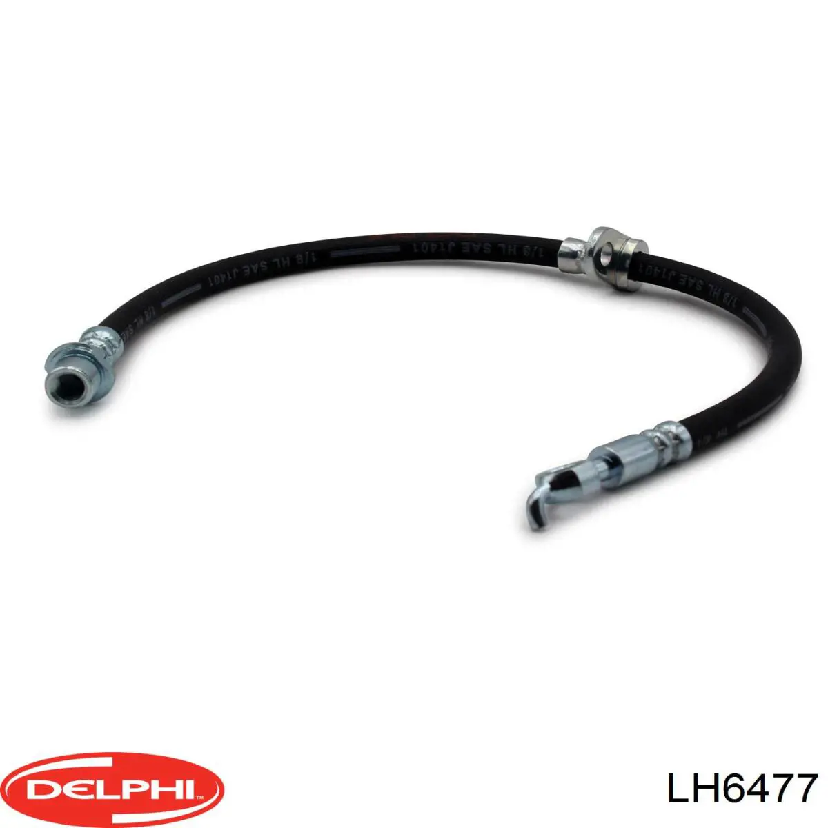 LH6477 Delphi tubo flexible de frenos delantero derecho