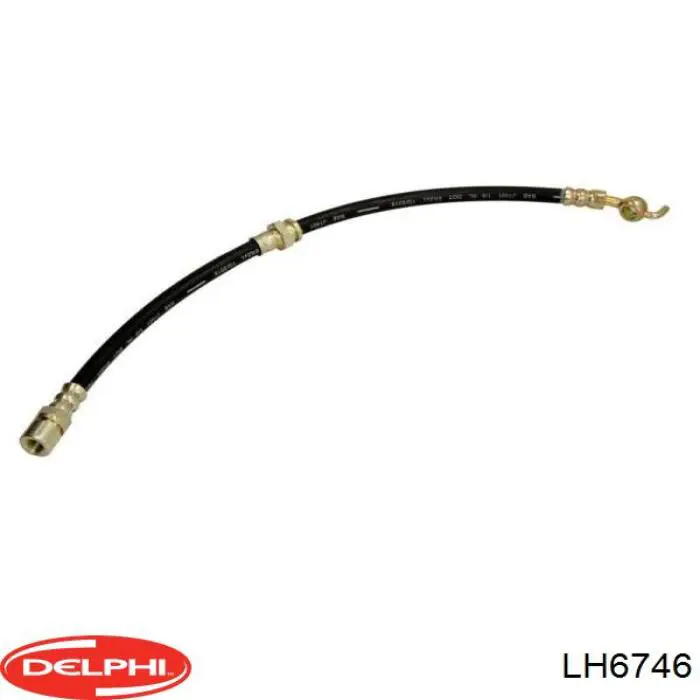 LH6746 Delphi tubo flexible de frenos trasero izquierdo