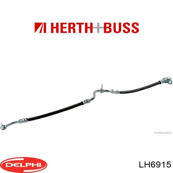 LH6915 Delphi tubo flexible de frenos delantero izquierdo