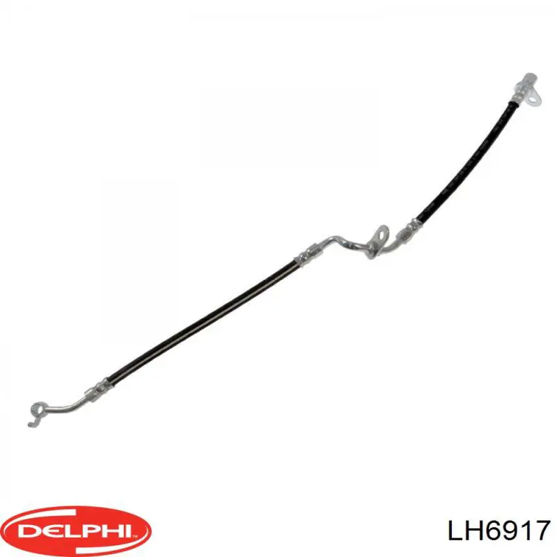 LH6917 Delphi latiguillos de freno delantero izquierdo