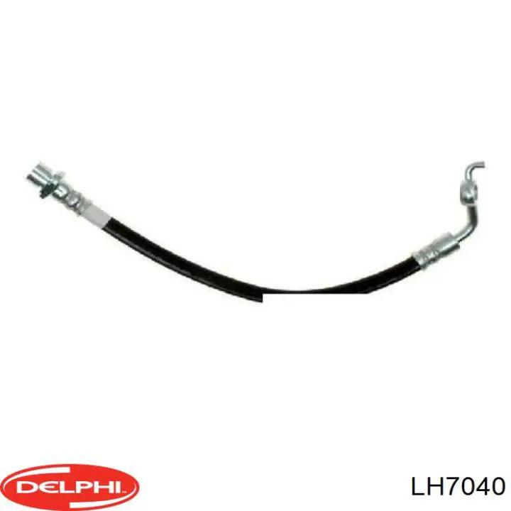 LH7040 Delphi tubo flexible de frenos trasero derecho