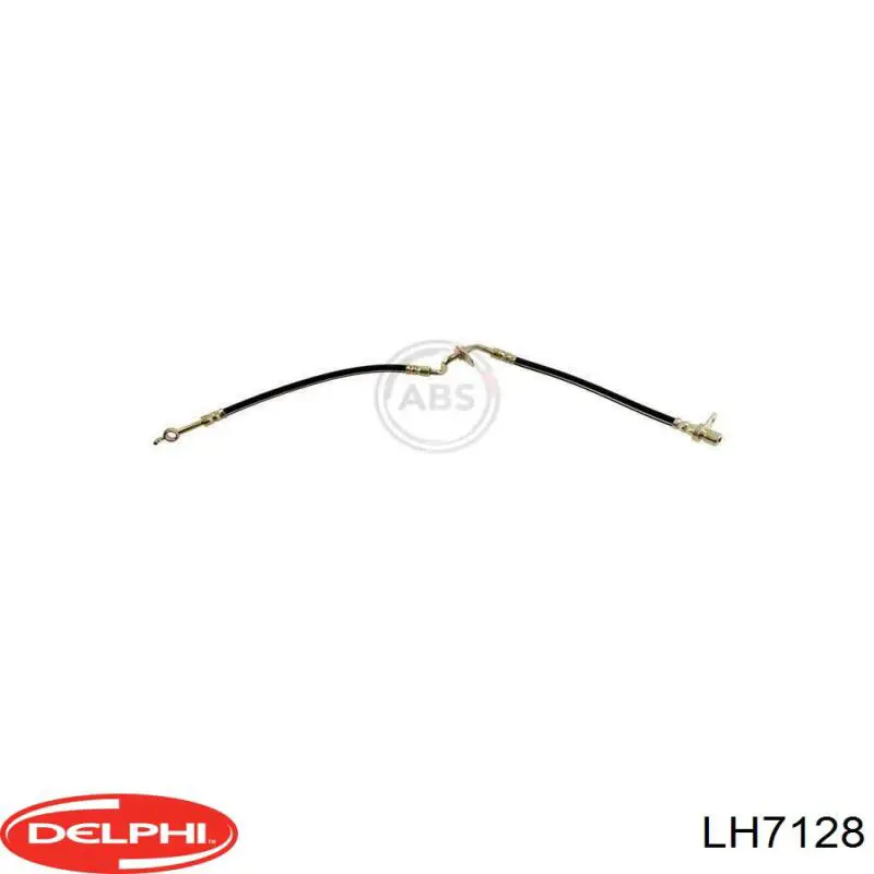 LH7128 Delphi latiguillos de freno delantero derecho