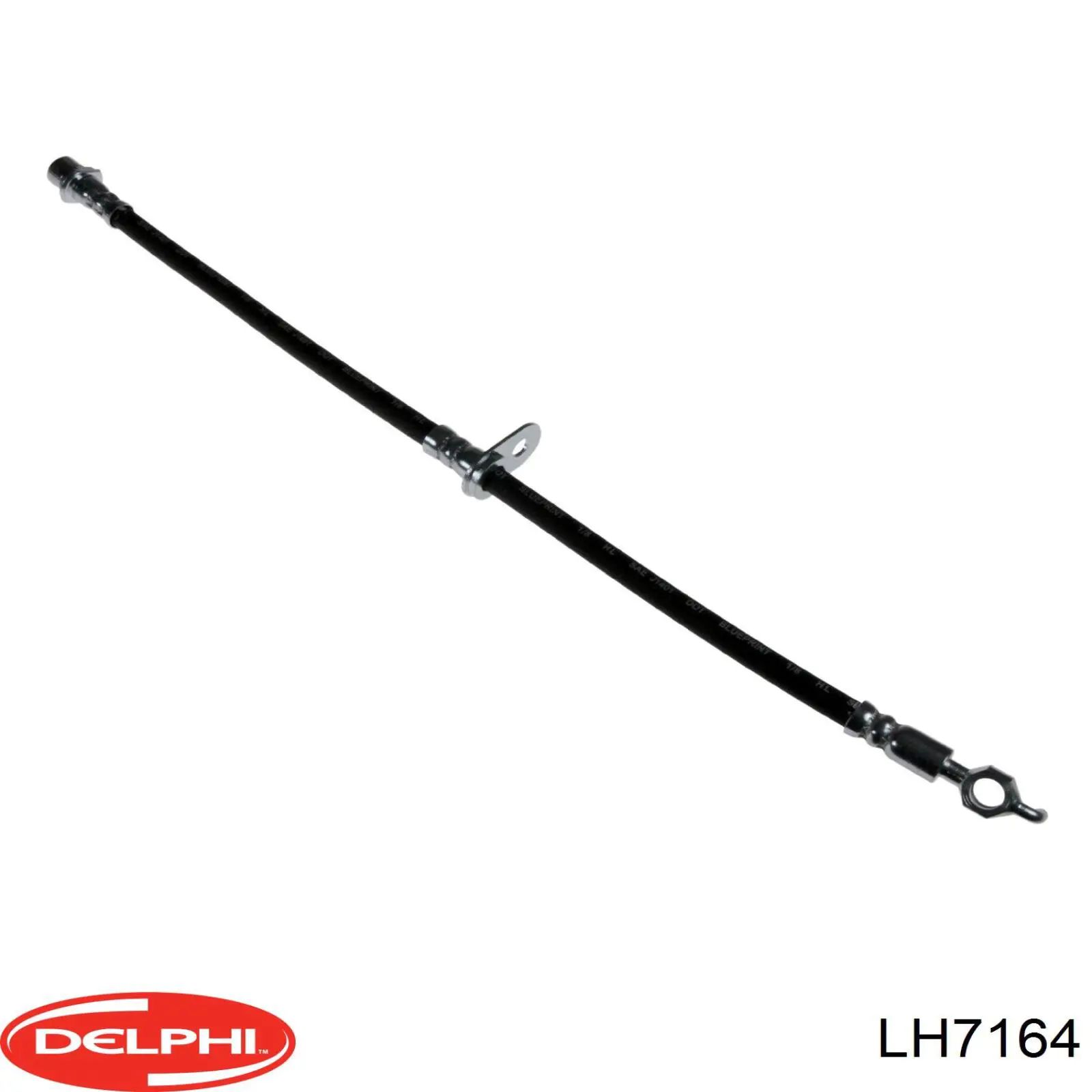 LH7164 Delphi latiguillos de freno delantero izquierdo