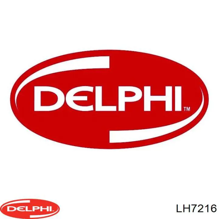 LH7216 Delphi latiguillo de freno delantero