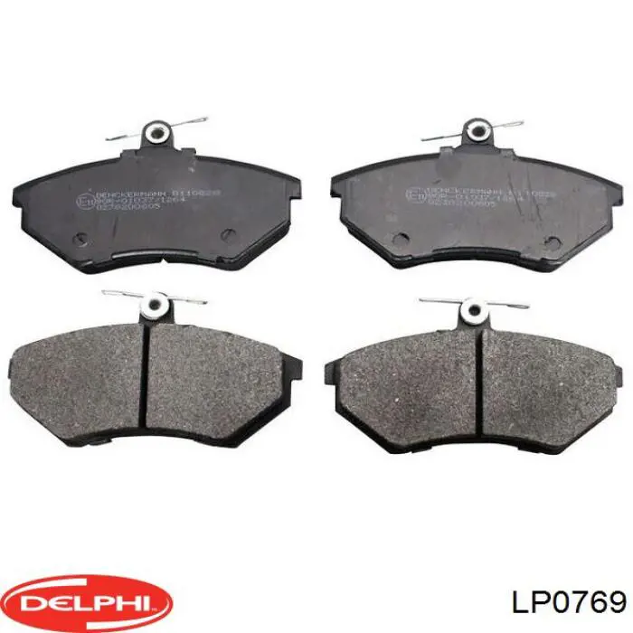 Pastillas de freno delanteras Seat Toledo 1 1L