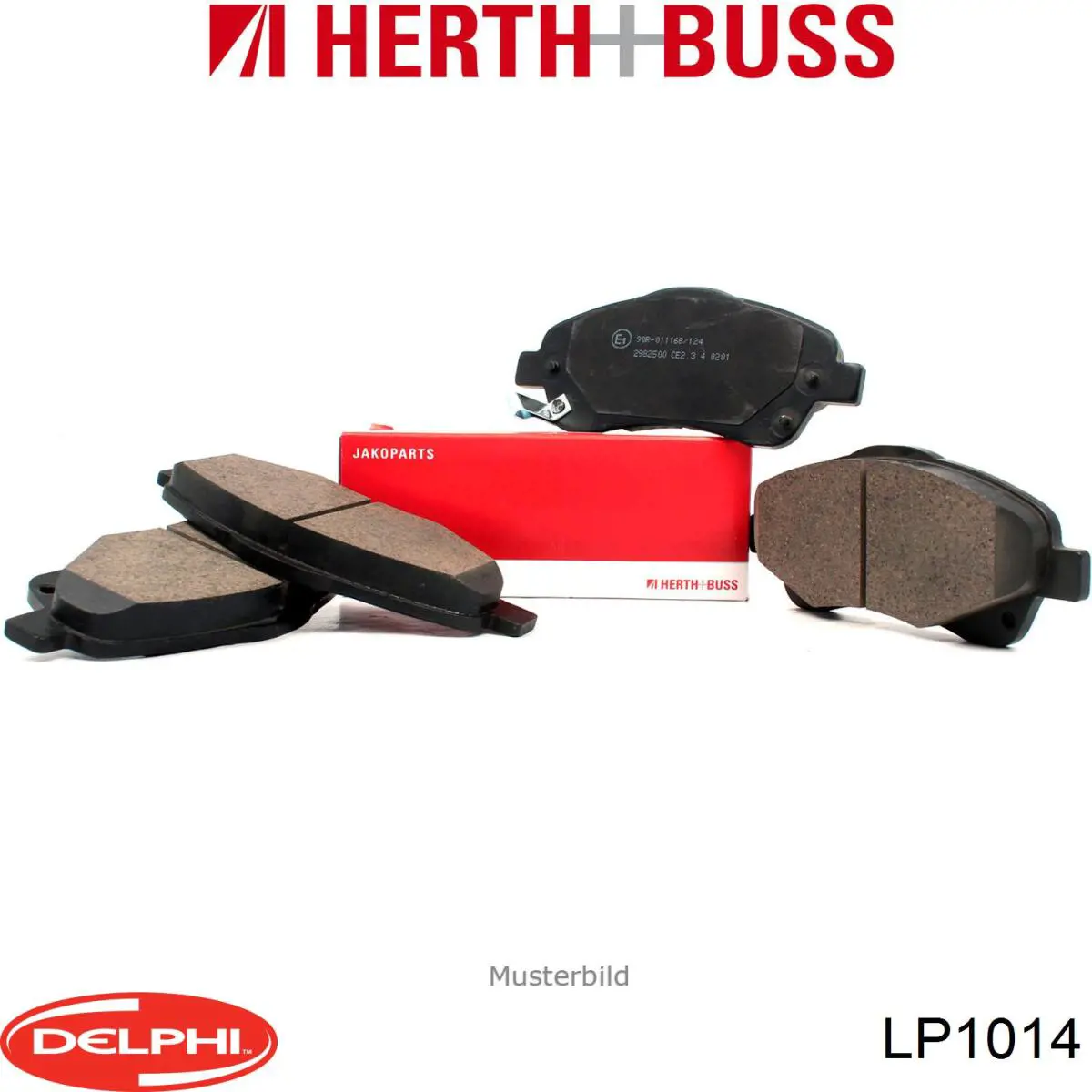 Pastillas freno delanteras Delphi LP1014 precio, desde 26,25 EUR