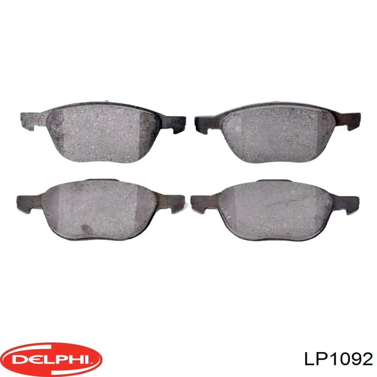LP1092 Delphi Pastillas delanteras
