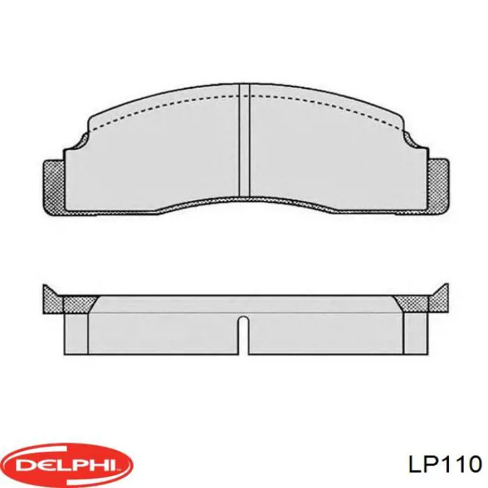 Pastillas freno delanteras Delphi LP110 precio, desde 16,97 EUR