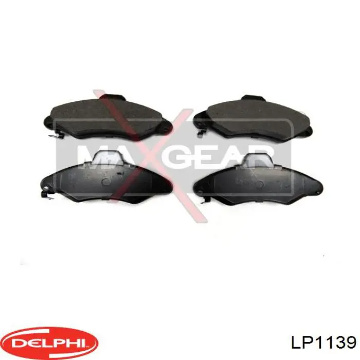 Pastillas freno delanteras Delphi LP1139 precio, desde 19,33 EUR