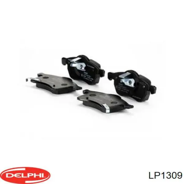 Pastillas de freno LP1309 Delphi