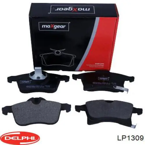 Comprar LP1309 Delphi Pastillas delanteras de freno
