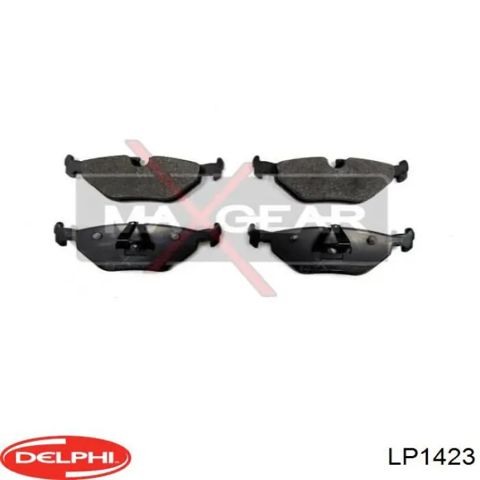 Comprar LP1423 Delphi Pastillas de freno traseras