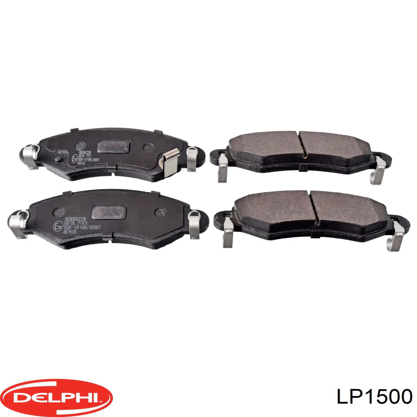 Comprar LP1500 Delphi Pastillas delanteras de freno