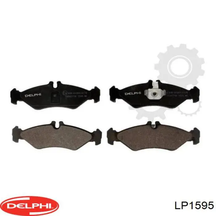 Pastillas traseras de freno Delphi LP1595 precio, desde 23,73 EUR