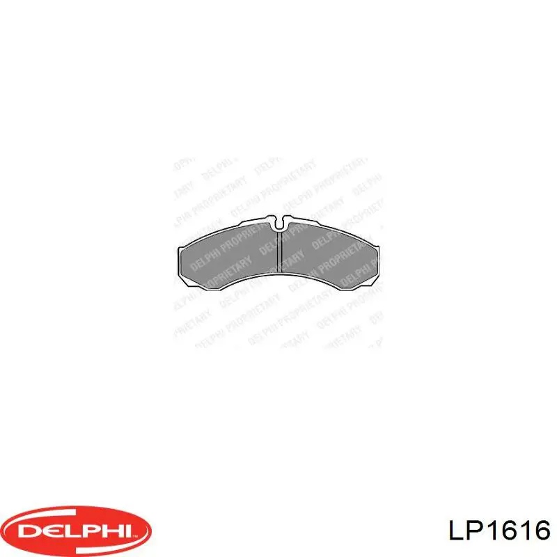 Pastillas traseras de freno Delphi LP1616 precio, desde 28,69 EUR
