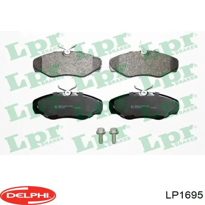 Pastillas de freno delanteras Renault Trafic 2 FL