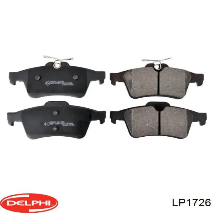 Pastillas de freno traseras Renault Espace 4 JK0